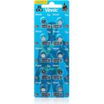 Vinnic Buttoncell L521F AG0 LR60 ���. 10 �� �������� ���������� 1.5V - (L651F, AG0, LR60, L621F, AG1)
