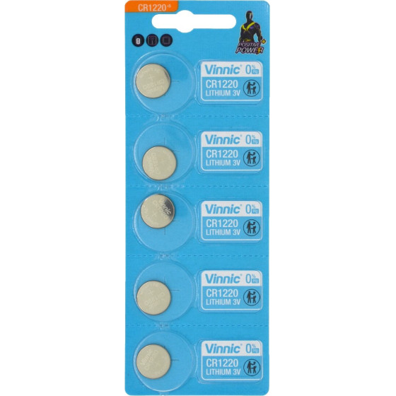 Vinnic Buttoncell ���. 5 �� �������� ���������� - (CR1220)