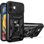 Bodycell Armor Slide Cover Case Iphone 16 Plus Black - (BA-00450)