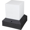 GloboStar Cubix �������� ���������� ��������� �������� 1 x E27 IP44 ����� �������� ���� - �22.5 x �22.5 x �25cm - (203-0245)