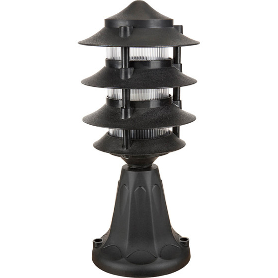 GloboStar Lanterna �������� ���������� ��������� �������� �������� 1 x E27 IP44 ����� �������� ���� - �16 x �16 x �35cm - (203-0243)