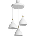 GloboStar Rade Vintage �������� ��������� ������� ������� 3 x E27 IP20 ����� �������� - �40 x �40 x �80cm - (203-0128)