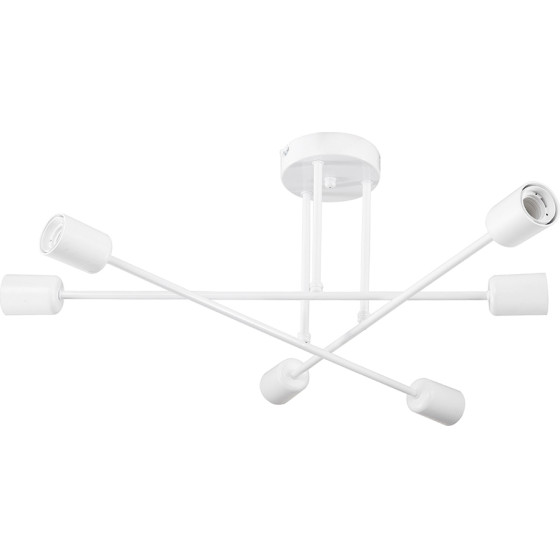 GloboStar Spidi �������� ��������� ������ ������ �������� 6 x E27 IP20 ����� �������- �61 x �61 x �37cm - (203-0113)