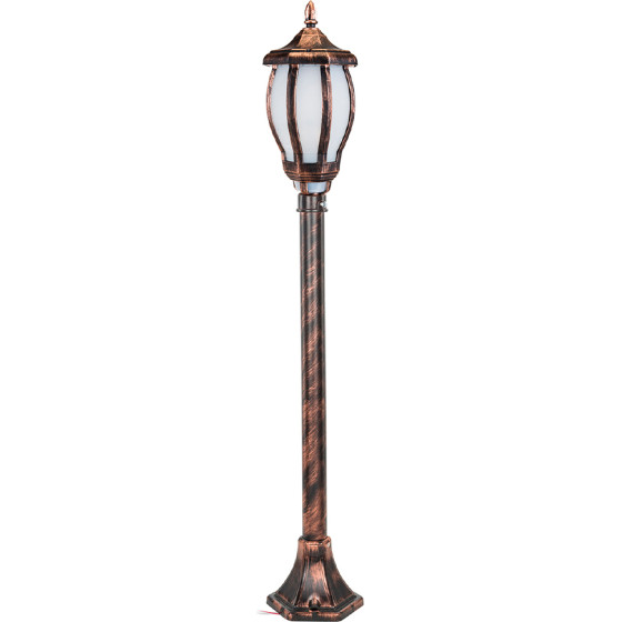 GloboStar Verdi Vintage ���������� ��������� �������� �������� 1 x E27 IP44 ������� �������� ���� - �17 x �17 x �104.5cm - (203-0236)