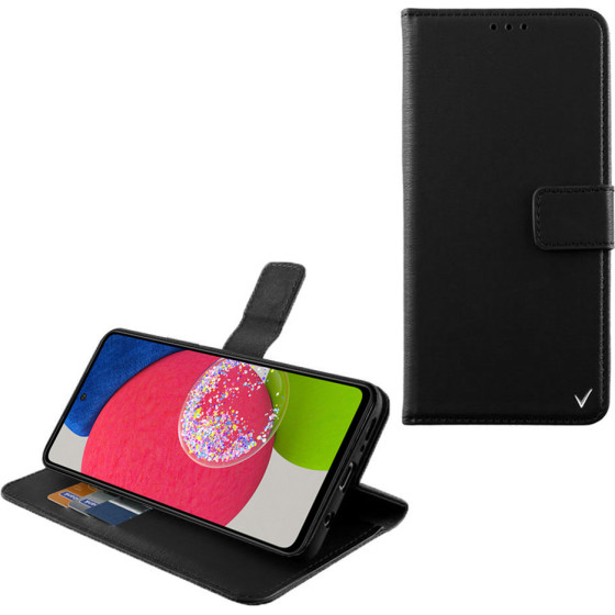 Volte-Tel ���� Samsung A52S/A52 5G/A52 4G A528/A526/A525 6.5'' Allure Magnet Book Stand Clip BLACK