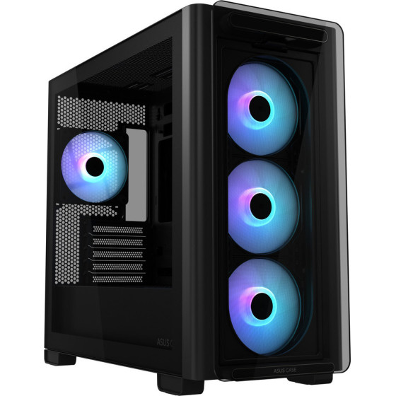 Asus Case A23 Plus Mini Micro Atx Argb Tg Black - (90DC00K0-B19010)