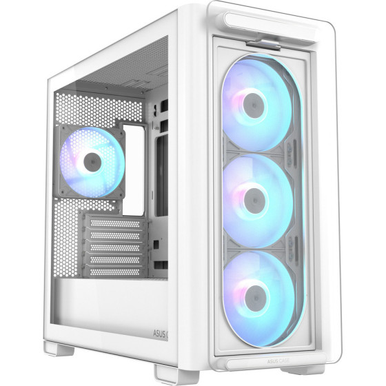 Asus Case A23 Plus Mini Micro Atx Argb Tg White - (90DC00K3-B19010)