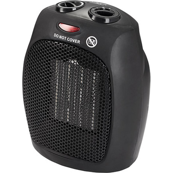 Adler Ceramic Fan Heater 1500W Black - (AD7702)