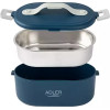 Adler Food Container - Heated - Metal Container Blue - (AD4505BL)