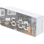 Adler Led Alarm Clock White - (AD1189W)