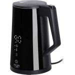 Adler Led Electric Kettle With Temperature Control 1.7L Strix Black - (AD1345B)