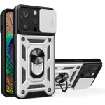 Bodycell Armor Slide Cover Case Iphone 16 Pro Silver - (BA-00461)