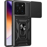 Bodycell Armor Slide Cover Case Xiaomi 14T Pro 5G Black - (BA-00477)