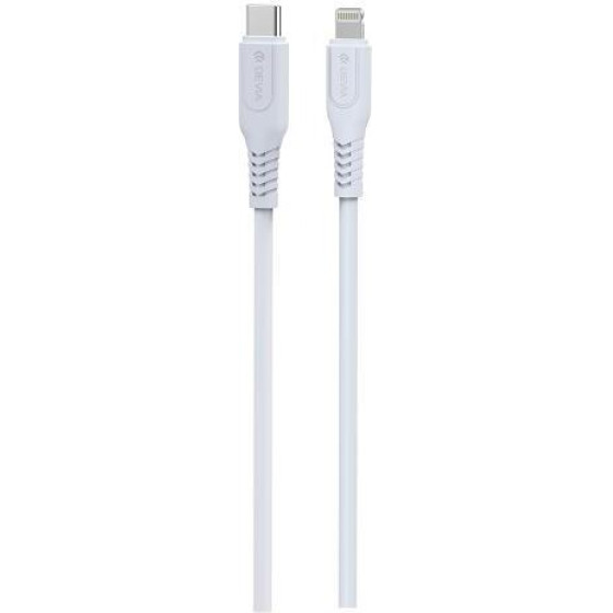 Devia ������� �������� Usb 2.0 Enviroment-Friendly Usb C �� Lightning Pd 27W 1m Grs ����� - (EC635)