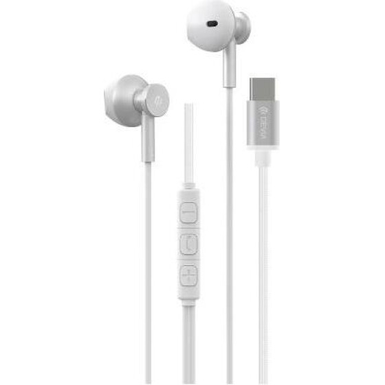 Devia Hands Free Stereo M2 Metal Usb C Smart ����� - (EM113)