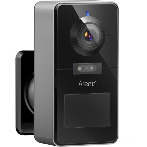 Arenti Wire-Free Wi-Fi 3MP/2K Rechargeable Battery Camera - (POWER1)