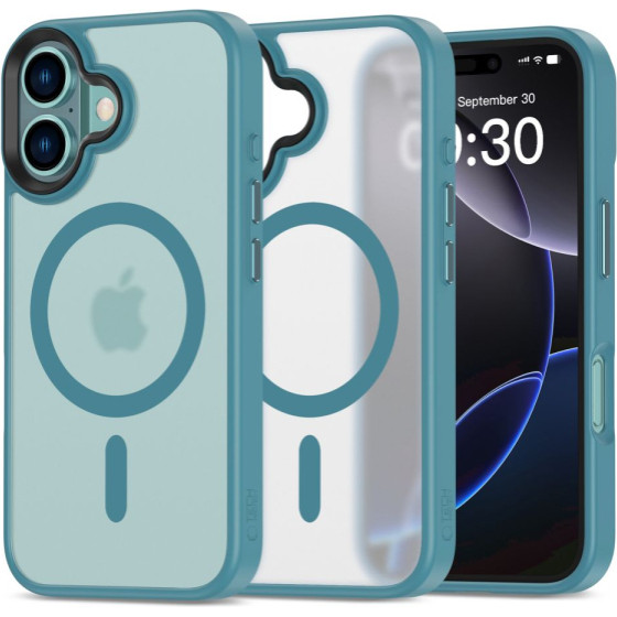 Tech-Protect Magmat Case Iphone 16 Matte Teal Backcover - (TPMMIP16MT)