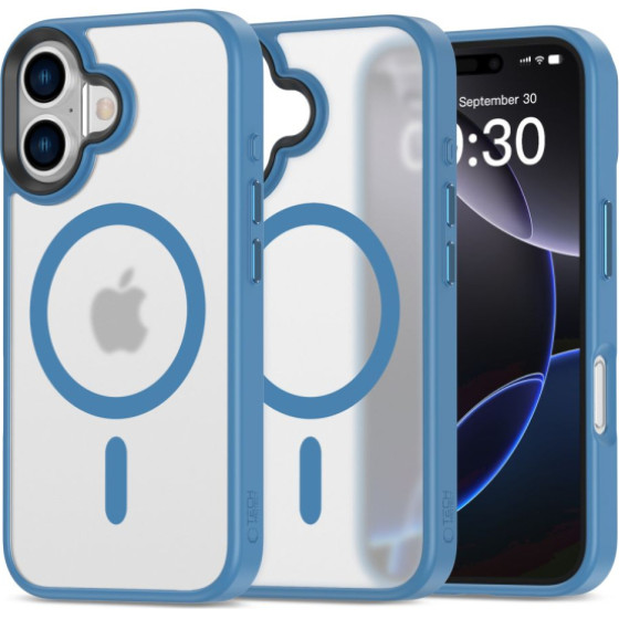 Tech-Protect Magmat Case Iphone 16 Matte Ultramarine Backcover - (TPMMIP16MU)