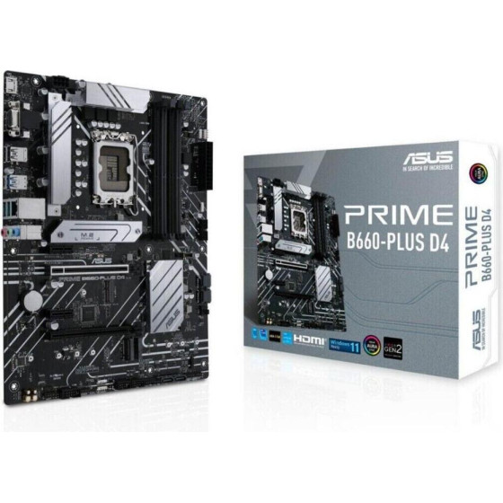 Asus Prime B660 Plus D4 Atx - (90MB18X0-M1EAY0)