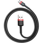 Baseus ������� �������� Cafule Cable Usb To Micro Usb 1,5A 2M - �����/������� - (CAMKLF-C91)