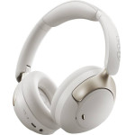 QCY H3 Pro Headset White Hi-Res Audio V5.4 Bluetooth Anc Call Noise Cancelling Headphones 40mm Drive - (6957141409527)