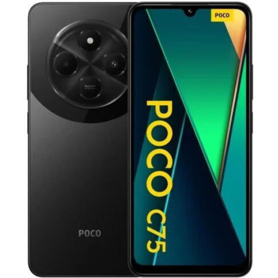 Xiaomi Poco C75 Black 6/128GB - (MZB0HSOEU)