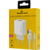 Powertech ��������� ������ �� ������� Lightning, 2x USB, 12W, ������ - (PT-1325)