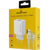 Powertech ��������� ������ �� ������� USB-C, 2x USB, 12W, ������ - (PT-1324)