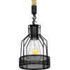 GloboStar Mason Vintage Industrial �������� ��������� �������� �������� 1 x E27 IP20 ����� ������� �� ���� ������ - �15 x �15 x �24cm - (00881)