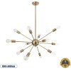 GloboStar Milano �������� Industrial ��������� ������ �������� 12 x E27 ����� ��������� ������ �80 x Y78cm - (01485)