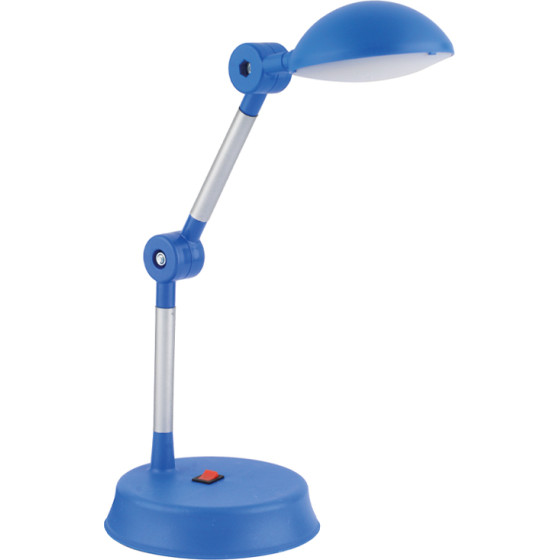 GloboStar Star Modern Table Led Light 6W 540LM 360� AC220-240V IP20 Cool White 6000K Blue Plastic - L20 X W14,5 X H33CM - 2 Years Warranty - (202-0063)