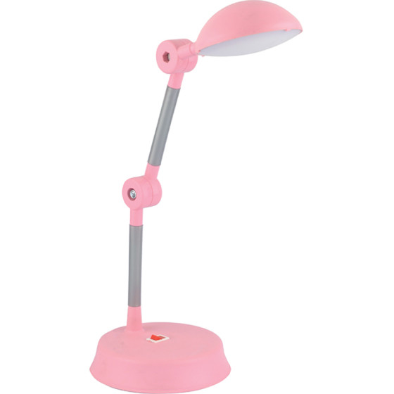 GloboStar Star Modern Table Led Light 6W 540LM 360� AC220-240V IP20 Cool White 6000K Pink Plastic - L20 X W14,5 X H33CM - 2 Years Warranty - (202-0062)