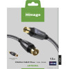 SBS Himage By Antenna Cable Connectors 9.5mm MALE-Female 1.5m 100dB - (HIAN100DB15MFA)