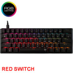 White Shark Mechanical Keyboard Red Switch GK-004111 Black - (SHINOBI-2-B-US-RED.SW)