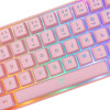 White Shark Rgb Gaming Membrane Keyboard Ronin Pink - (GK-2201P)