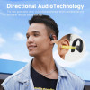 Openrocks Earphones �� ���� �������� Openrock S, Open Wearable Stereo, ANC, �����, By OneOdio - (OA-OPENROCKS-BK)