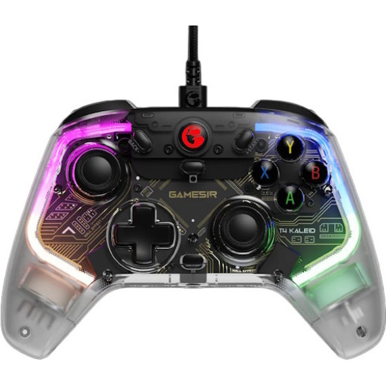 GameSir T4 Kaleid ��������� Gamepad �� Hall Effect/Motion Control/Anti-Drift (Nintendo/PC/Steam/Android Tv Box) - (04017)