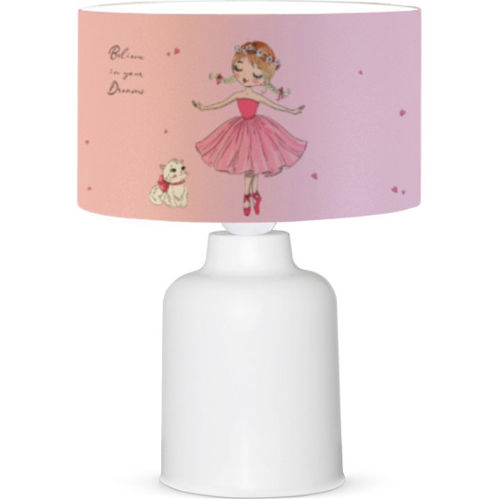 GloboStar Ballerina ������� E���������� ��������� ������� �������� 1 x E27 IP20 ��� ������ - �24 x �24 x �32cm - (204-0029)