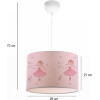 GloboStar Ballerina ������� �������� ��������� ������� �������� 1 x E27 IP20 ��� ������ - �28 x �28 x �70cm - (204-0015)