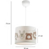 GloboStar Bear ������� �������� ��������� ������� �������� 1 x E27 IP20 ����� ������ - �24 x �24 x �70cm - (204-0021)