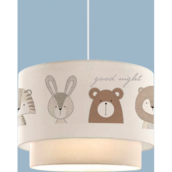 GloboStar Bear ������� �������� ��������� ������� �������� 1 x E27 IP20 ����� ������ - �30 x �30 x �70cm - (204-0003)