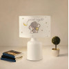 GloboStar Elephant ������� E���������� ��������� ������� �������� 1 x E27 IP20 ����� & ���� ������ - �24 x �24 x �32cm - (204-0025)