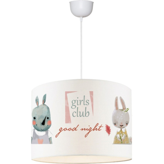 GloboStar Girlsclub ������� �������� ��������� ������� �������� 1 x E27 IP20 ����� ������ - �28 x �28 x �70cm - (204-0010)