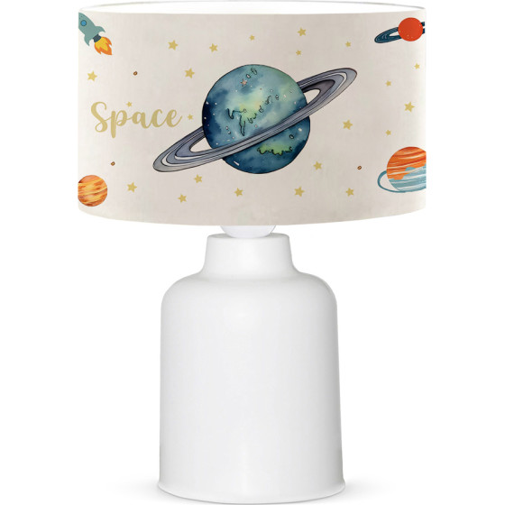 GloboStar Saturn ������� E���������� ��������� ������� �������� 1 x E27 IP20 ���� ������ - �24 x �24 x �32cm - (204-0030)