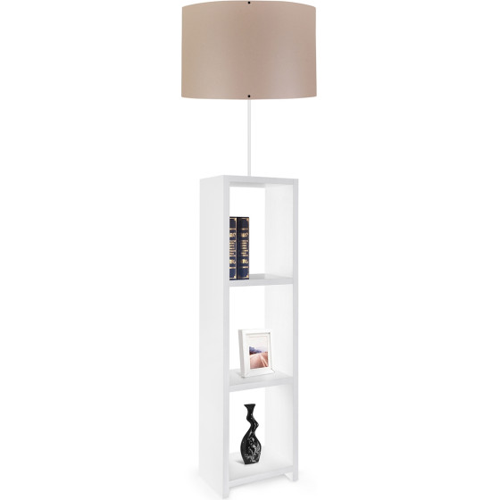 GloboStar Woodo �������� E��������� ��������� �������� 1 x E27 IP20 ����� ���� �� ���� ������ - �38 x �38 x �150cm - (204-0052)