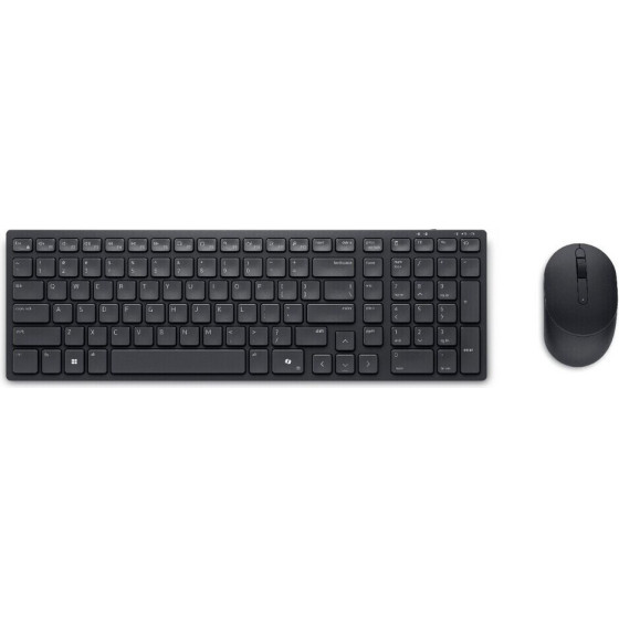 Dell Silent Keyboard And Mouse KM555W Greek Wireless - (580-BBWF)