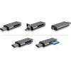 Icy Box Otg 2-Port Card Reader Anthracite - (IB-CR200-C)