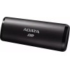Adata Ssd External Se760 512g USB3.2-a/c Black - (ASE760-512GU32G2-CBK)