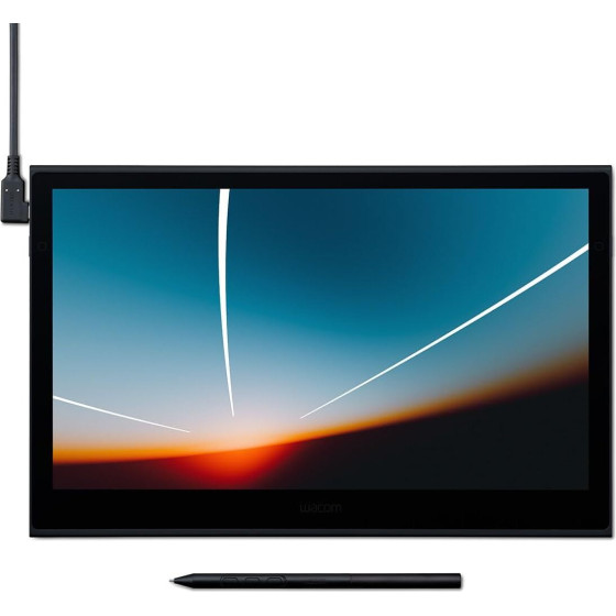 Wacom ( DTH135K0B ) Movink 13 , Professional OLED, Pen And Touch DISPLAY