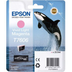 Ink Epson T7606 Ultrachrome Hd Vivid Light Magenta - 26ml - (C13T76064N10)